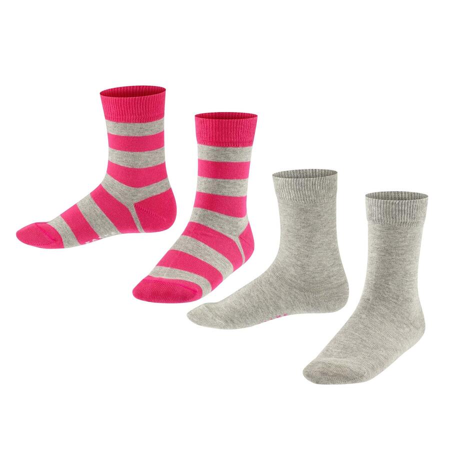 

Носки унисекс, упаковка из 2 пар - FALKE Happy Stripe 2Pack SO