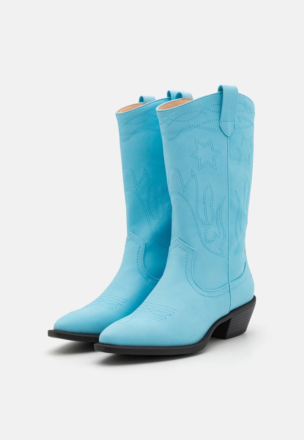 Ковбойские/байкерские сапоги SLINGSTAR Koi Footwear, светло-голубой — фото 2