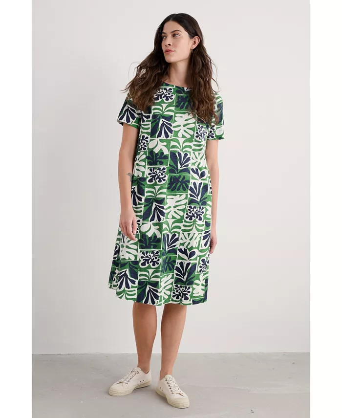 

Женское платье Pipers весна-лето Seasalt Cornwall, зеленый