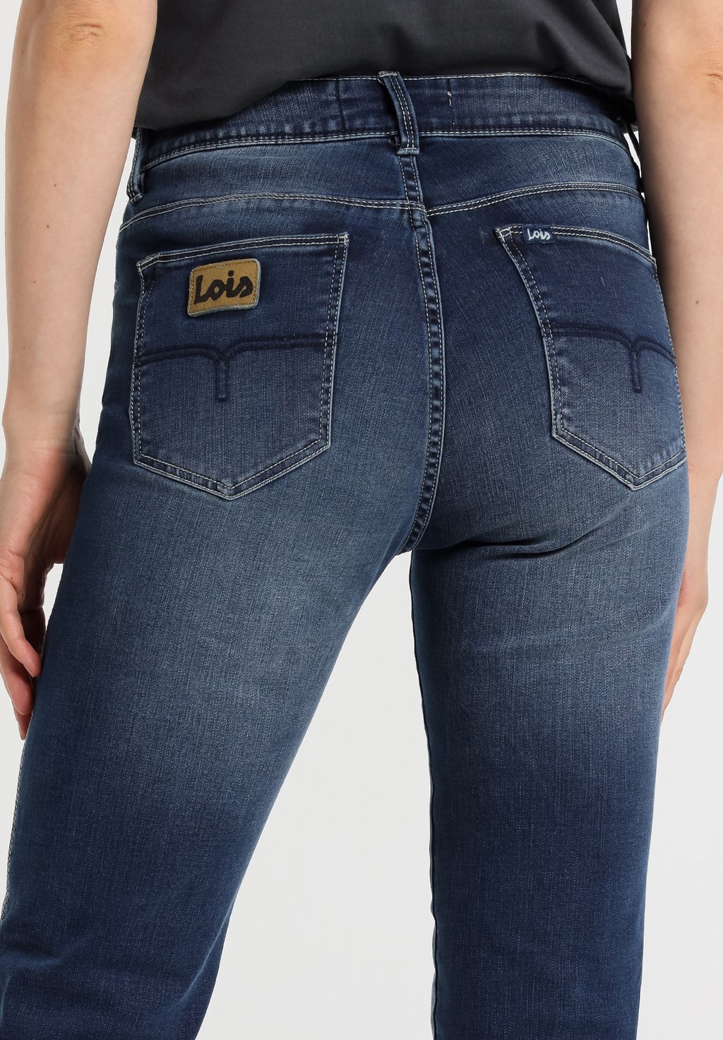 

Джинсы облегающего кроя STRAIGHT GRÖSSE IN ZOLL LOIS Jeans, синий