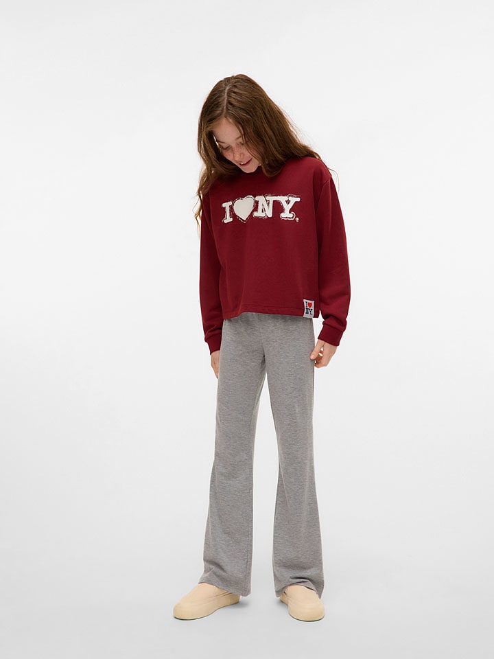 

Тканевые брюки Vero Moda Girl, серый