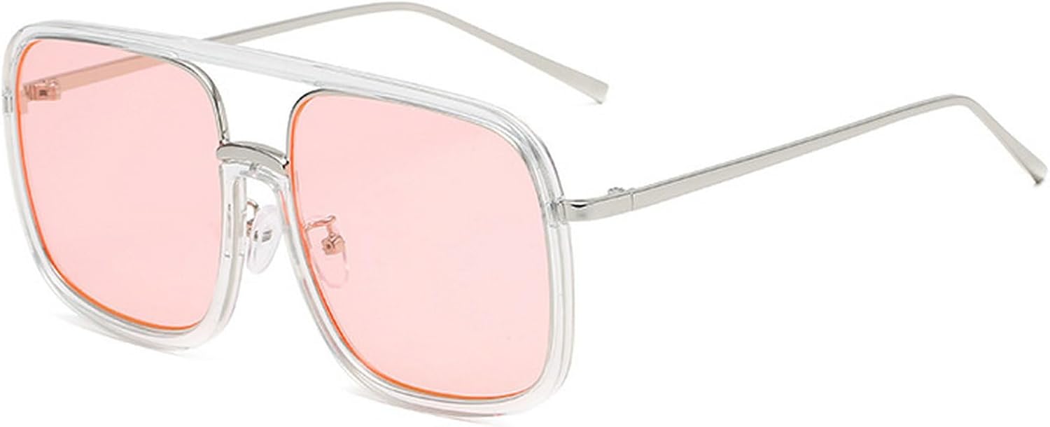 

Модные большие квадратные солнцезащитные очки для женщин и мужчин в стиле ретро, ​​солнцезащитные очки-щитки с градиентным переходом, защита от УФ-излучения UV400 mincl, C4