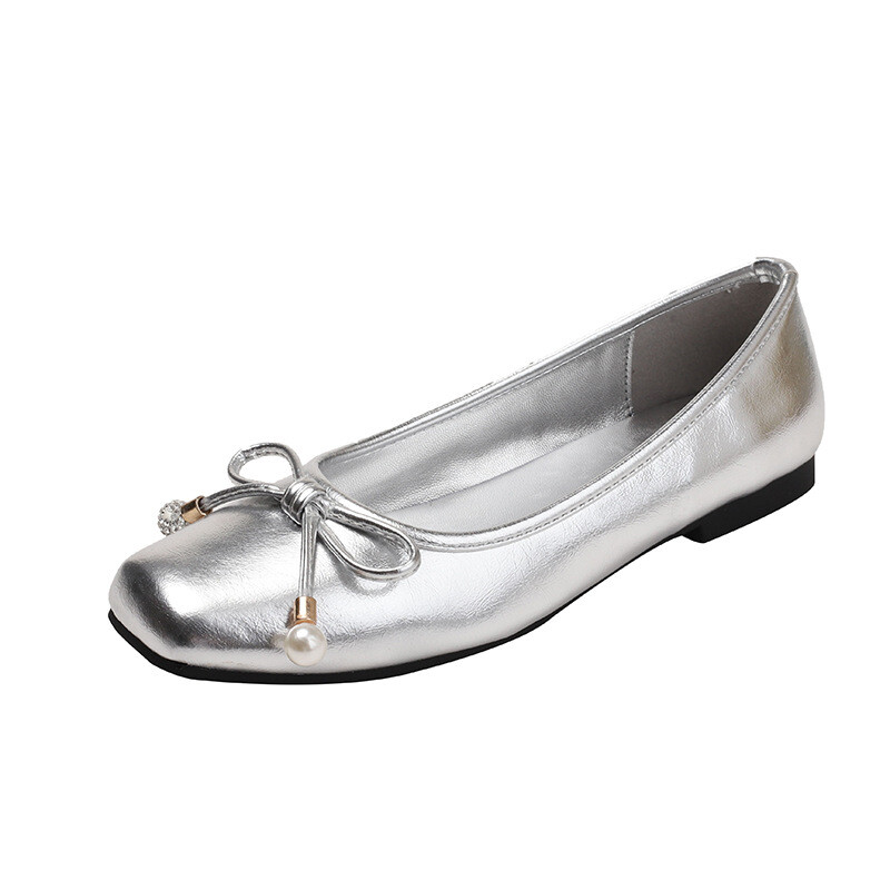 

Туфли женские повседневные Women's Casual Shoes Women's Silver Imono, серебряный