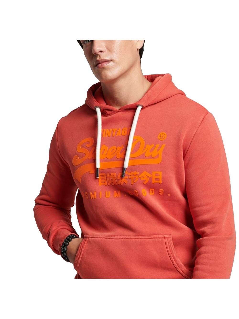 

Толстовка с винтажным логотипом Superdry, красный
