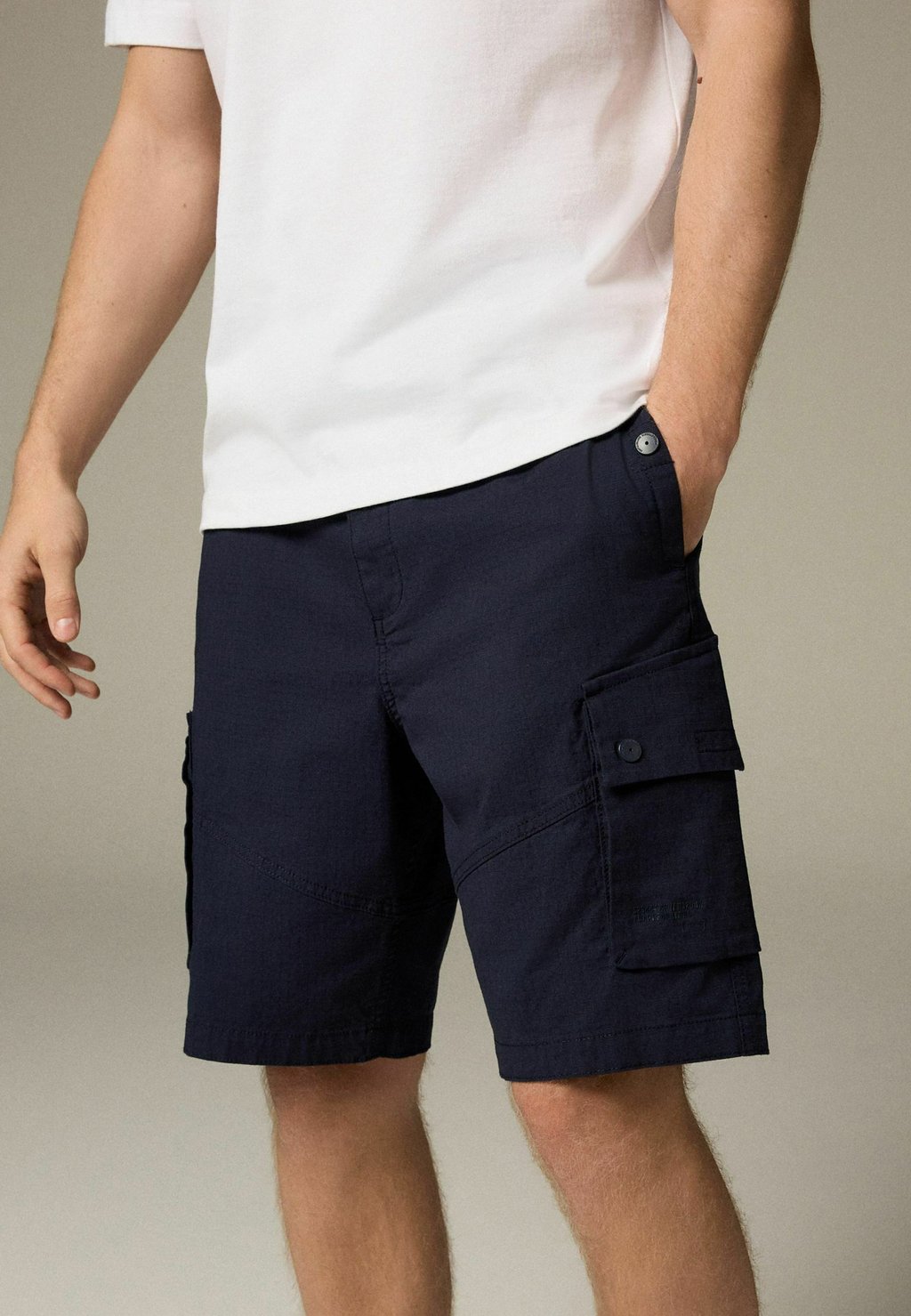 

Шорты REGULAR FIT BELTED CARGO Next, синий