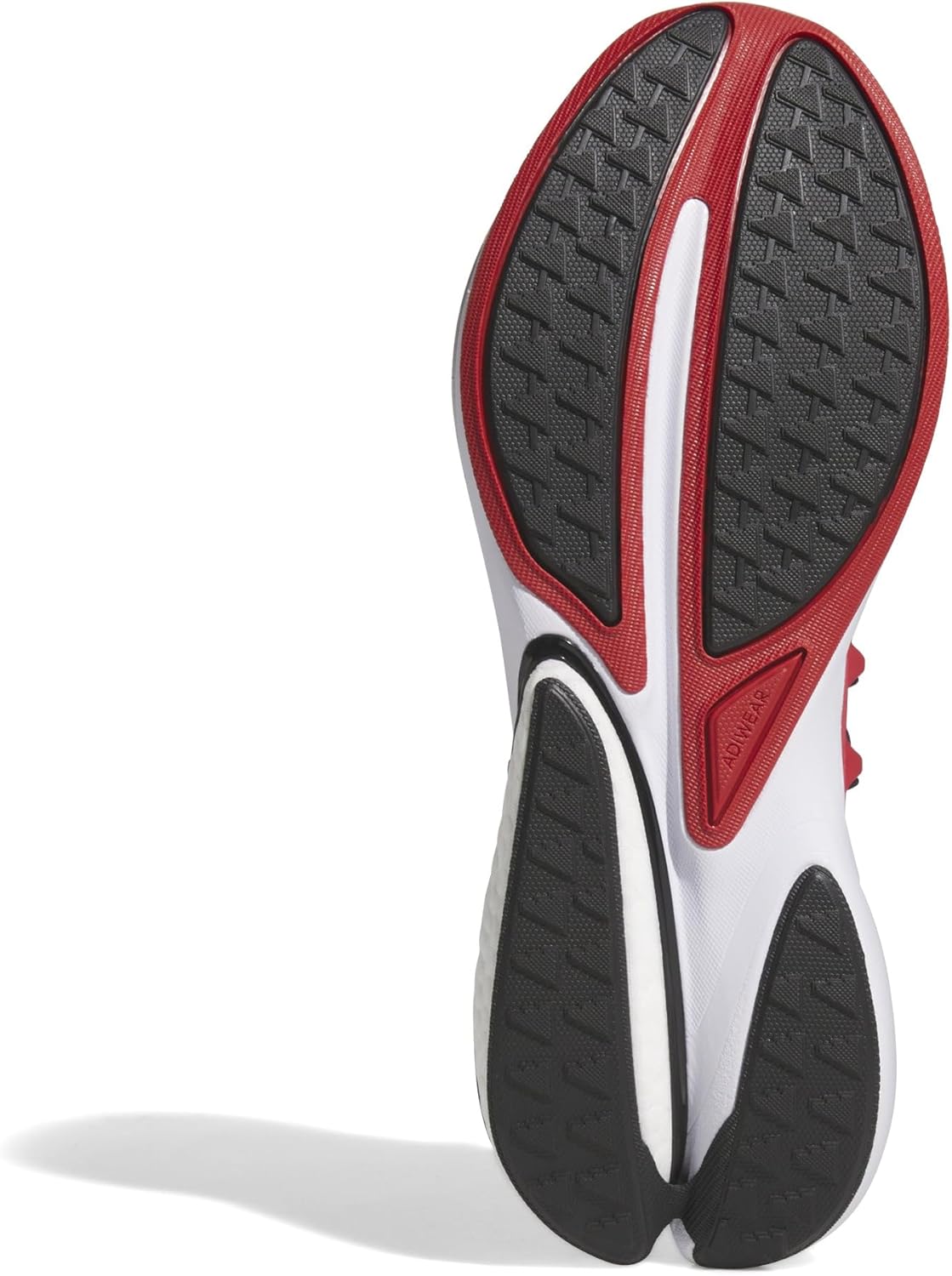 Кроссовки Adidas Унисекс-взрослые NCAA 25/26 Team Alphaboost V2, белый/черный/красный — фото 4