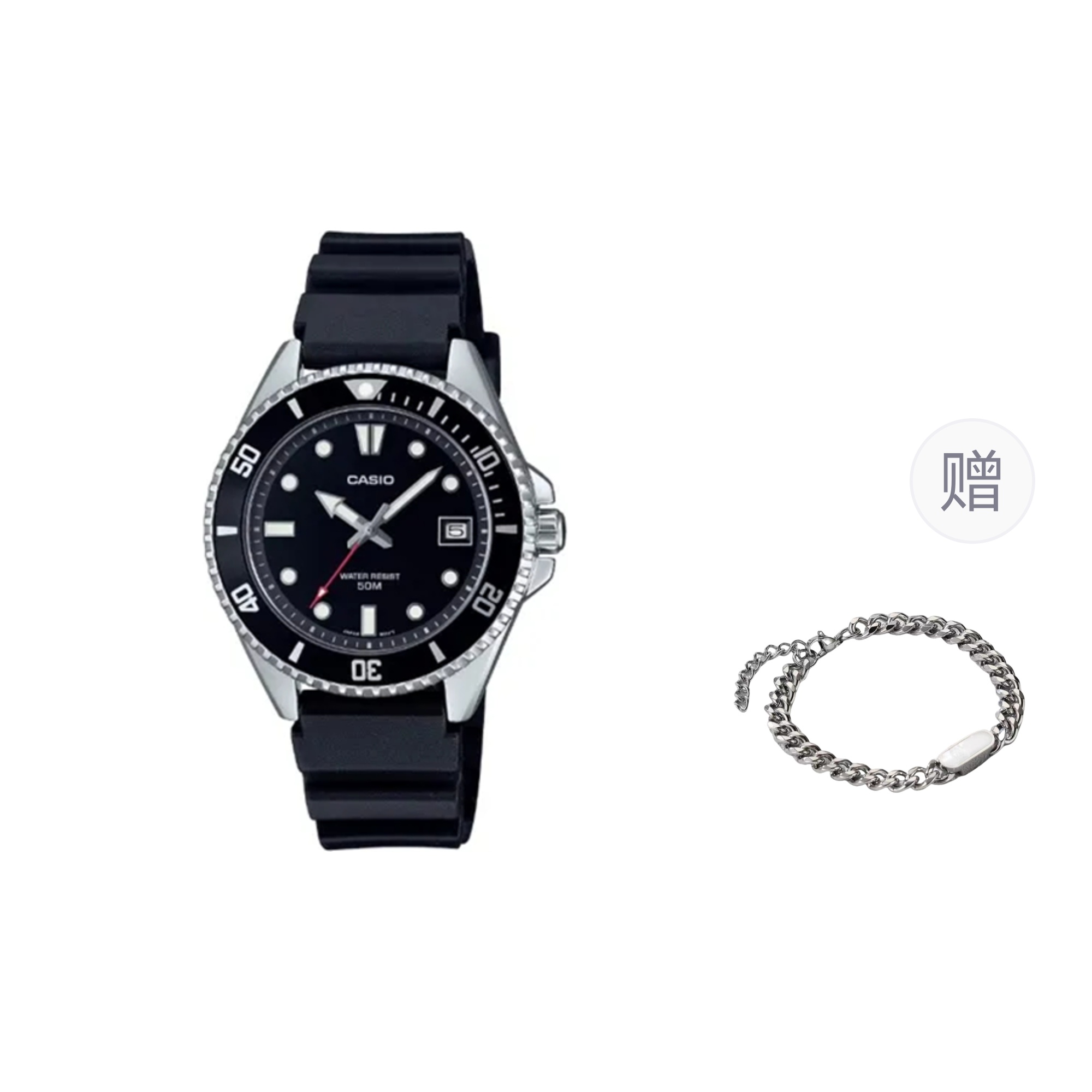 

CASIO Часы Men Black Watch, Black