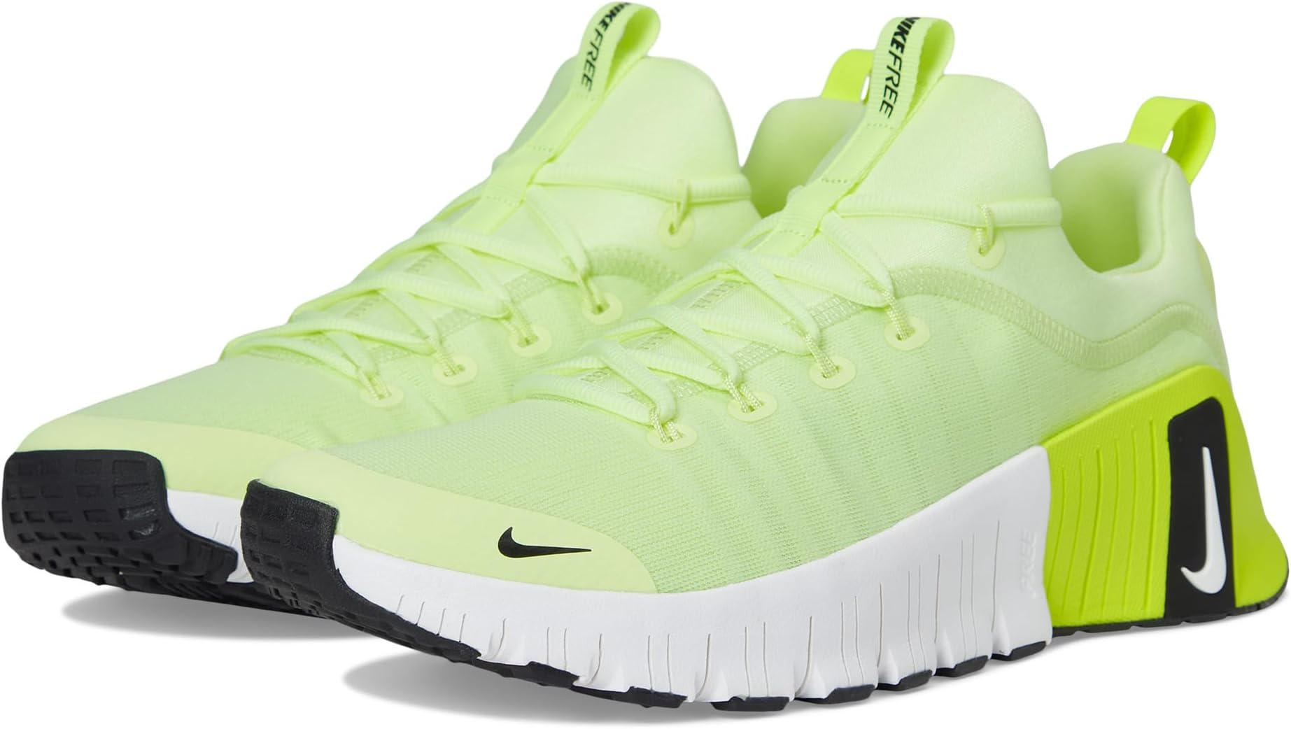 

Кроссовки Nike Free Metcon 6, цвет Barely Volt/Black/Volt/White