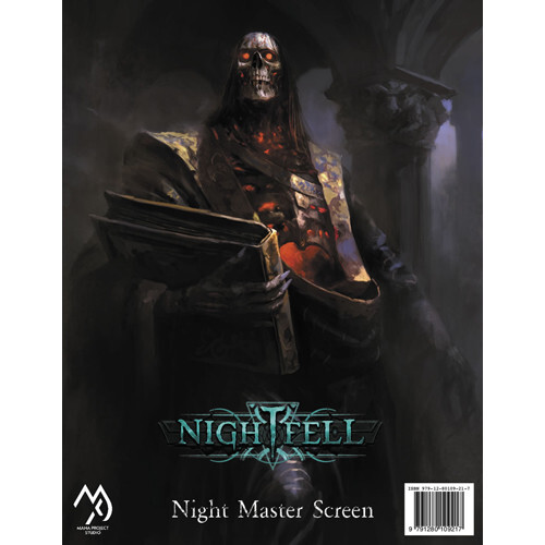 

Ролевая игра Mana Project Studio Nightfell: Night Master Screen (D&D 5E Compatible)