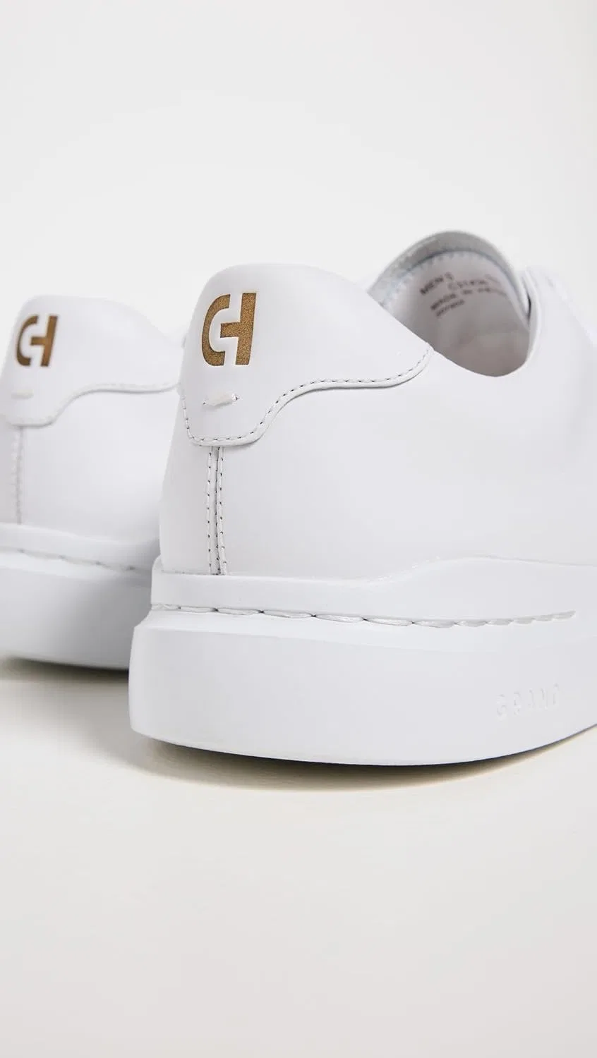 Мужские кроссовки Cole Haan - Grandpro Rally Laser Cut, 2-White — фото 4