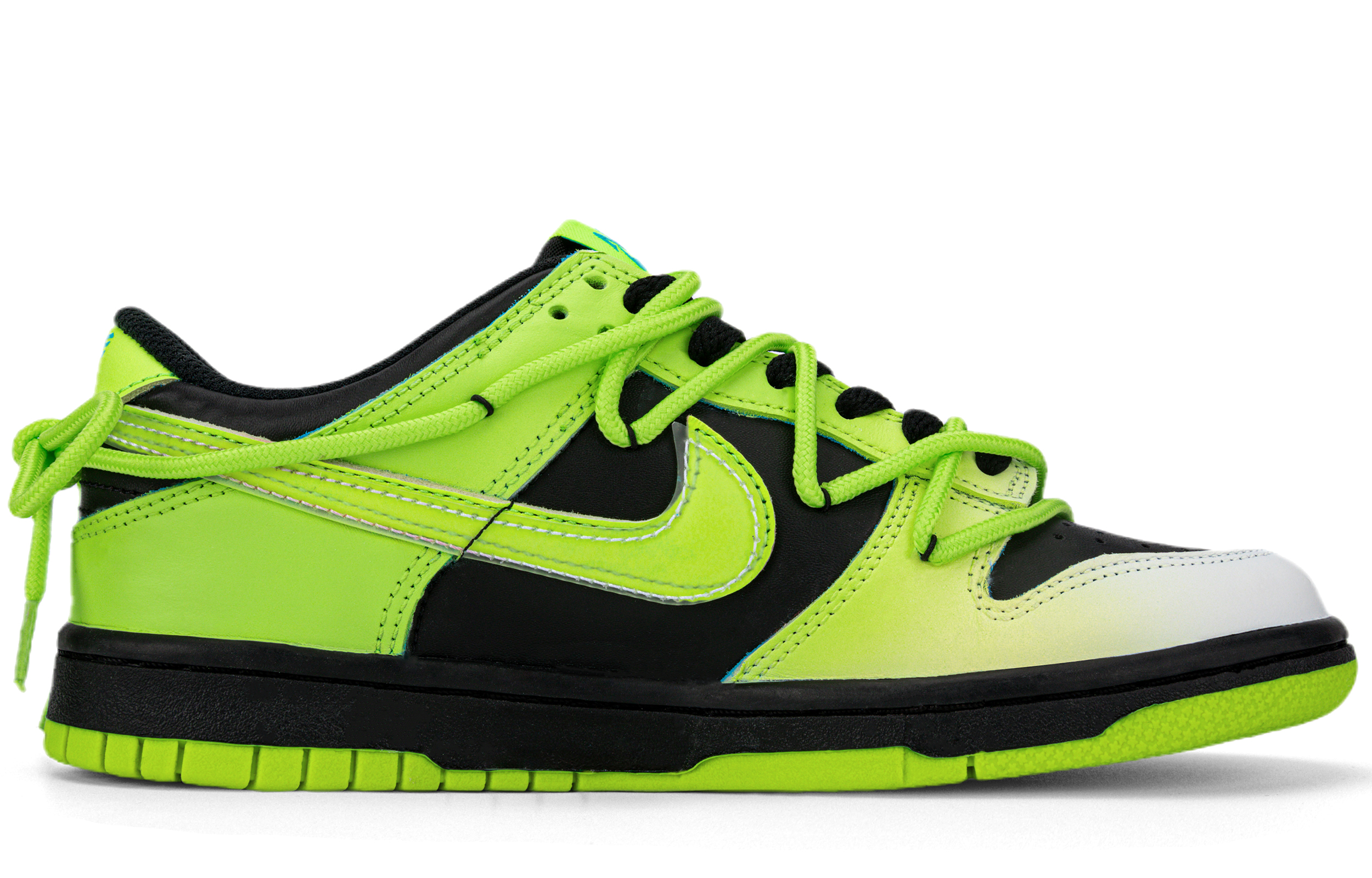 

Кроссовки Nike Dunk Skateboard Shoes Women's Low-Top Green Black