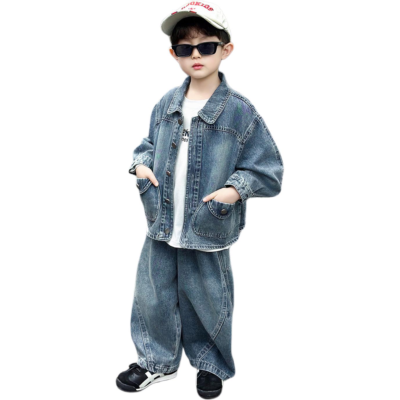 

Детская повседневная спортивная одежда с лацканом Moderate EASTERN CAMEL, синий