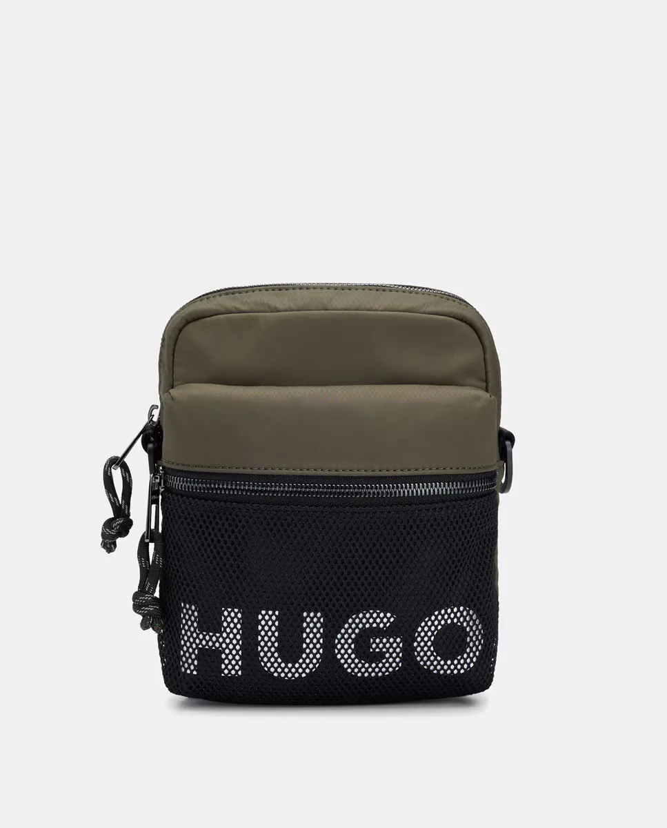 

Мужская сумка через плечо из полиэстера Hugo, цвет Kaki