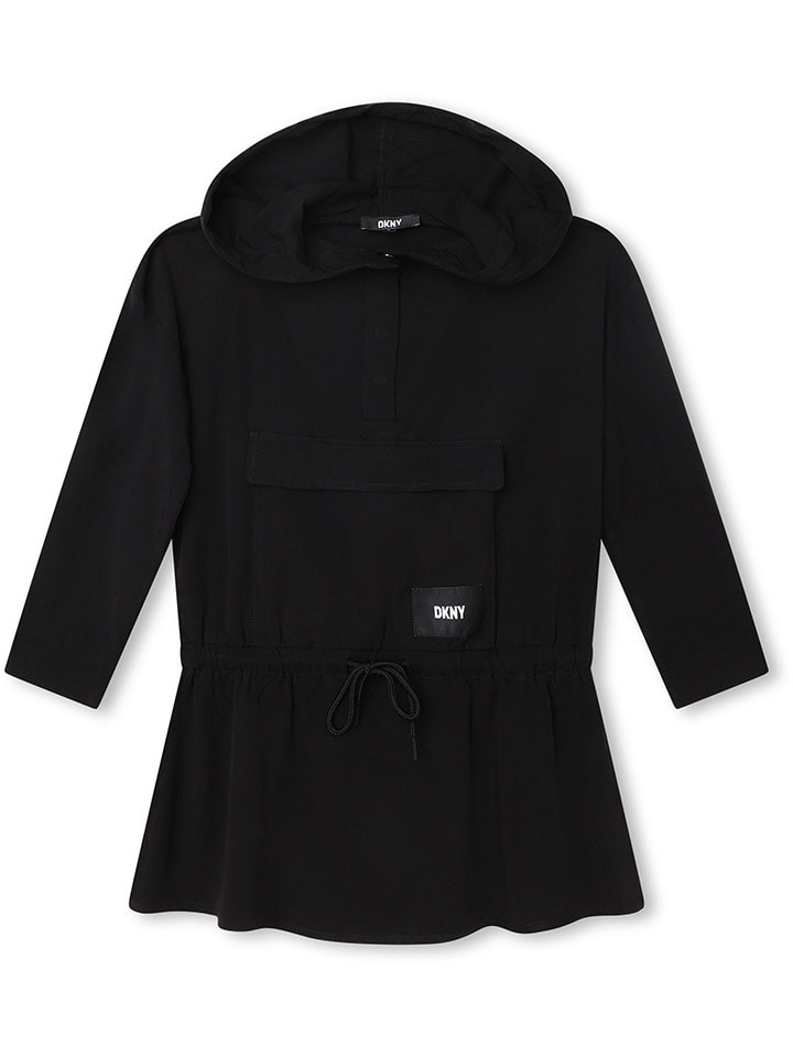 

Платье DKNY Hoodiekleid, черный