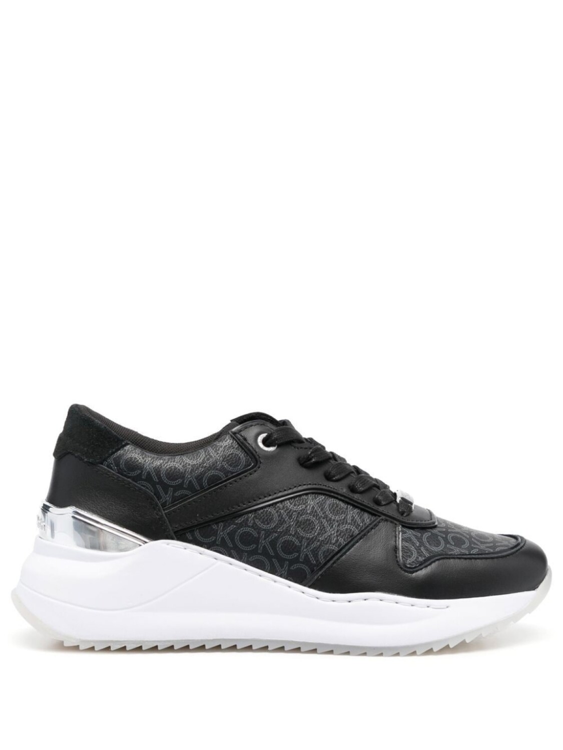 Кроссовки Calvin Klein With Inserts HW0HW01439, черный/белый