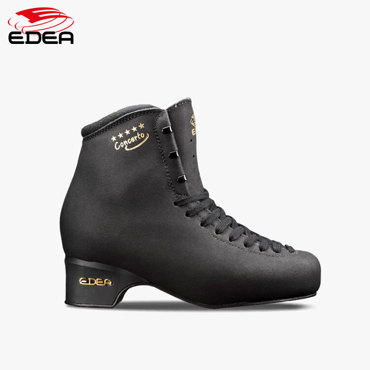 

EDEA Коньки для фигурного катания Official Concerto Five-Star, черные, без лезвия, размер 35