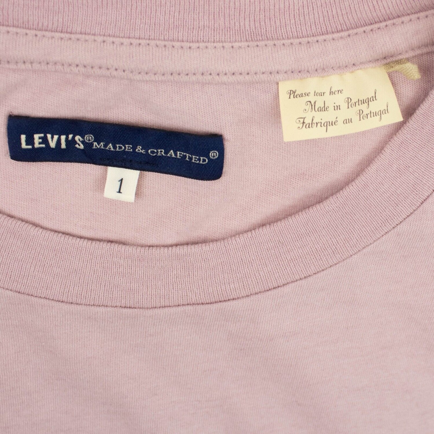 

Футболка с логотипом в стиле ретро Levi'S Made & Crafted — розовый, розовый