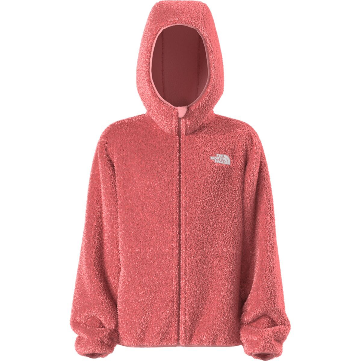 

Куртка с капюшоном на молнии Campshire — детская The North Face, цвет terracotta