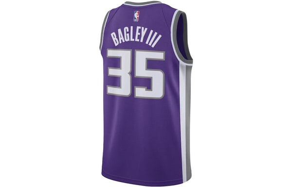 Майка Nike x NBA Sacramento Kings Jerseys 'Marvin Bagley III 35', фиолетовый — фото 2
