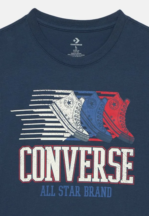 Футболка с принтом «юбилей америки» Converse, Navy — фото 4