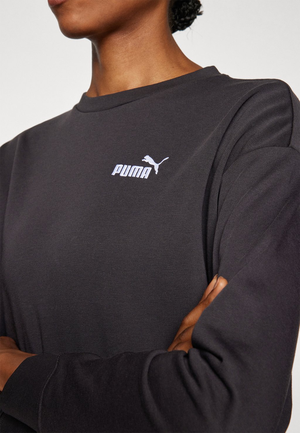 

Толстовка SMALL LOGO RELAXED CREW Puma, черный