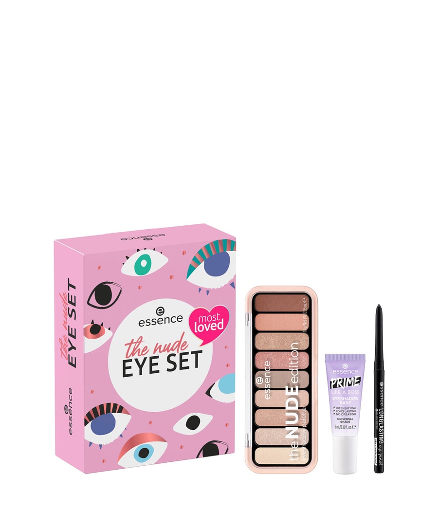 

Набор для макияжа глаз essence the nude eye set, 1 шт.