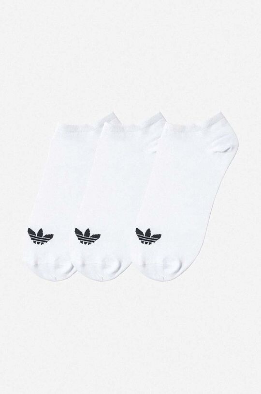 

Носки Trefoil Liner, 3 пары adidas Originals, белый