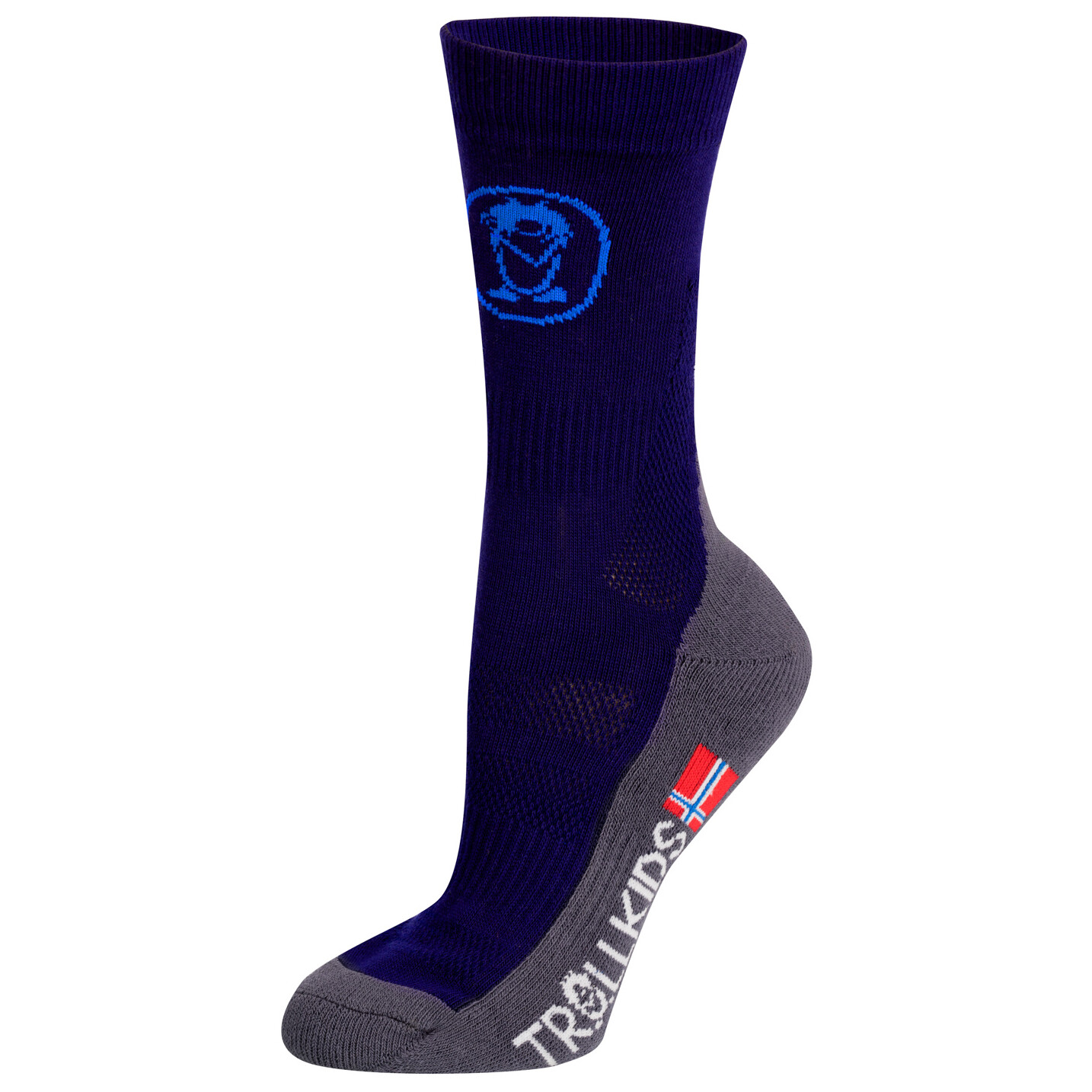 

Походные носки Trollkids Kids Trekking Mid Cut Socks II, темно синий