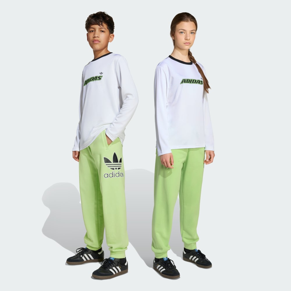 

Спортивные брюки Adidas Big Logo Execution Oversized Sweat Pants Kids, цвет Pulse Lime