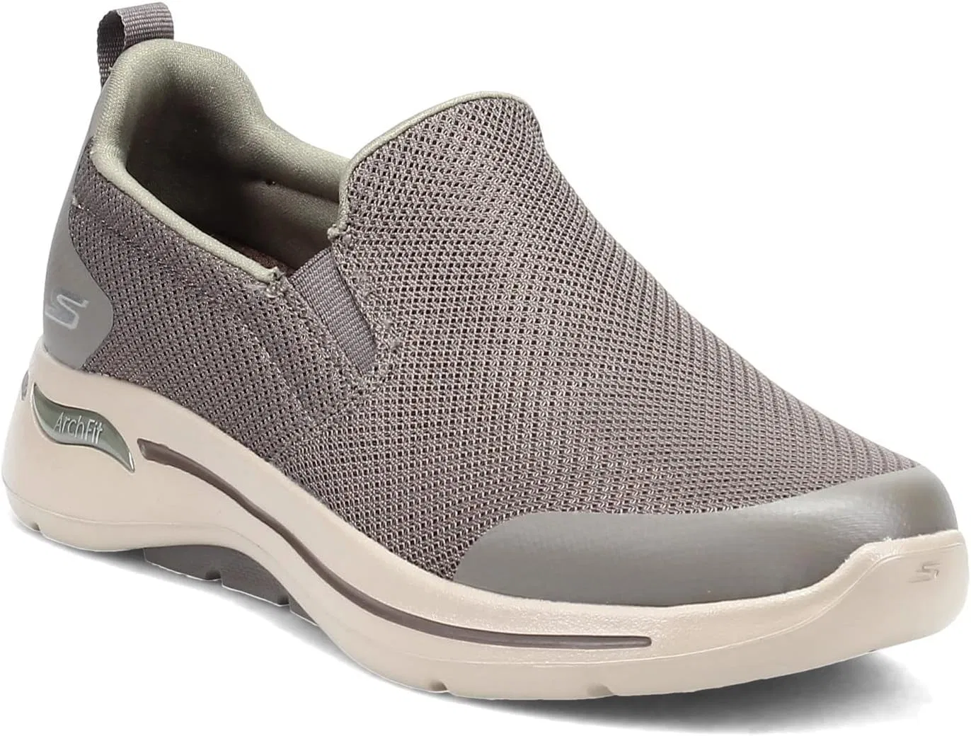 Кроссовки Skechers Herren Gowalk Arch Fit-Athletic Slip-on Casual Loafer Walking Shoe SneakerSneaker, Taupe — фото 3
