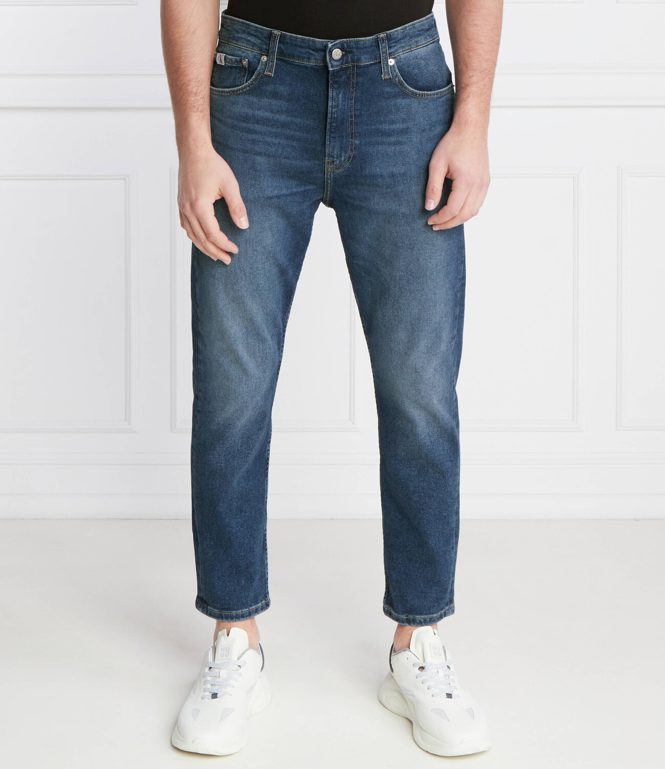 

Джинсы CALVIN KLEIN JEANS DAD JEAN Slim Fit, синий