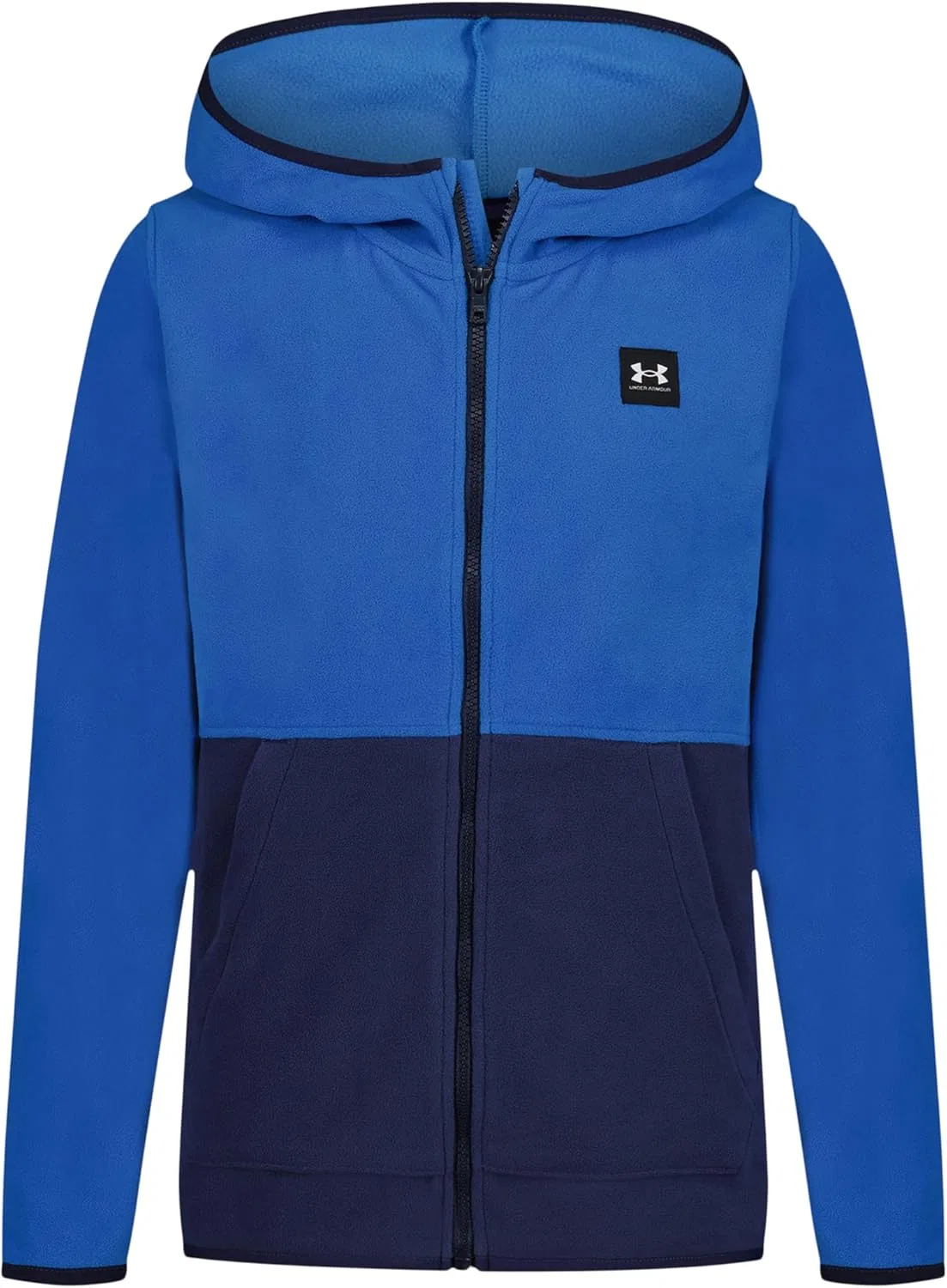 Детская толстовка на молнии Under Armour, синий Blue Hundo Zip