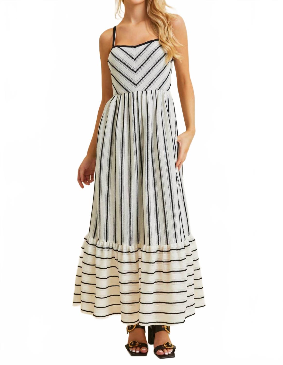 

Платье миди Colette в полоску Heyson, stripe