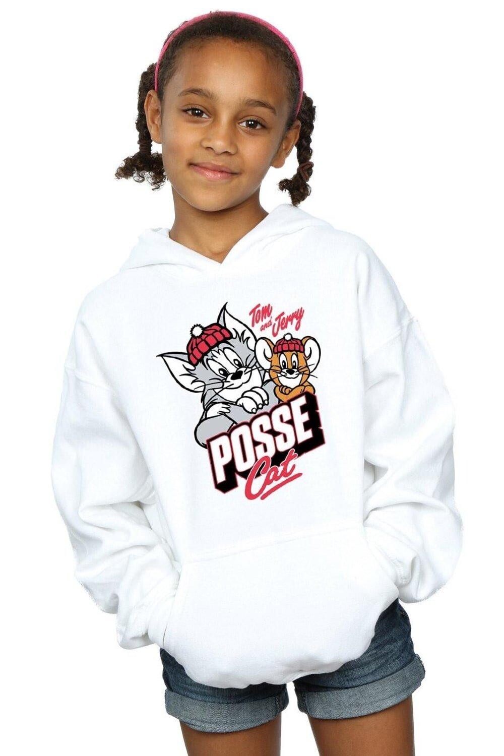 

Толстовка Posse Cat Tom & Jerry, белый