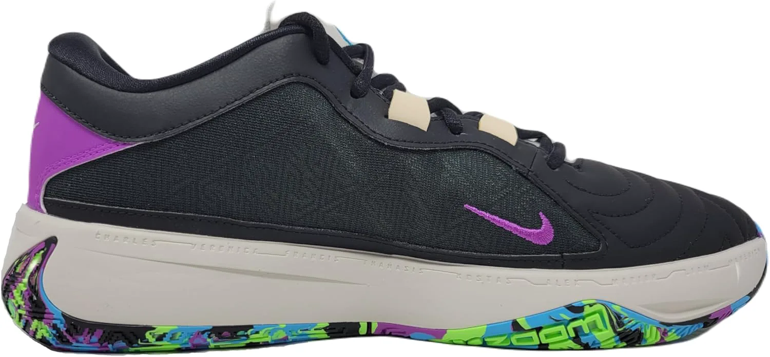 

Мужские баскетбольные кроссовки Nike Zoom Freak 5, черный/фуксия