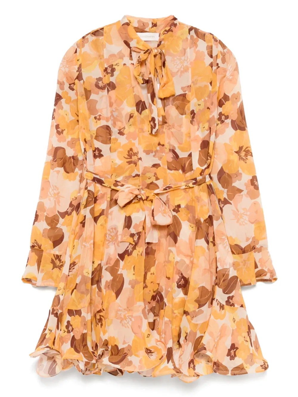 

Платье мини Balance Lantern ZIMMERMANN, нейтральный