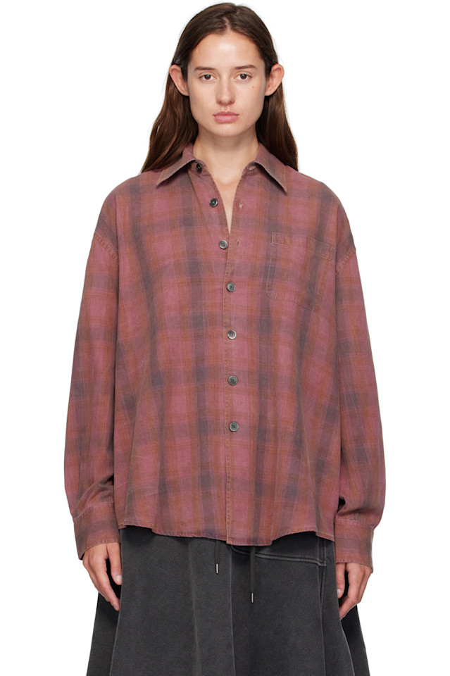 

Our Legacy Розовая одолженная рубашка