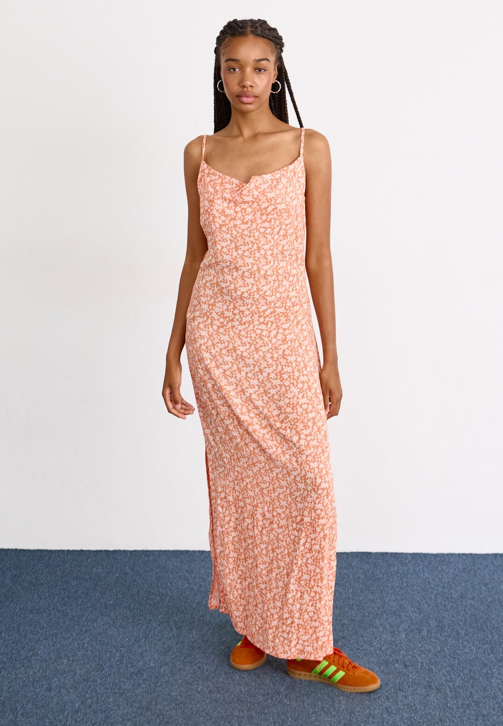 

Платье макси SEMI TROPIC CRINKLE Roxy, оранжевый