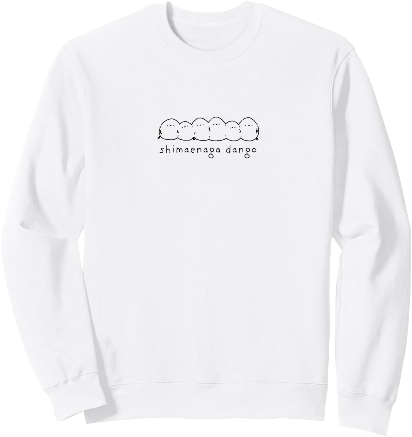 

Толстовка Shimaenaga Hokkaido Snow Fairy Cute Buns All Japan Long-Tailed Tit Association, белый