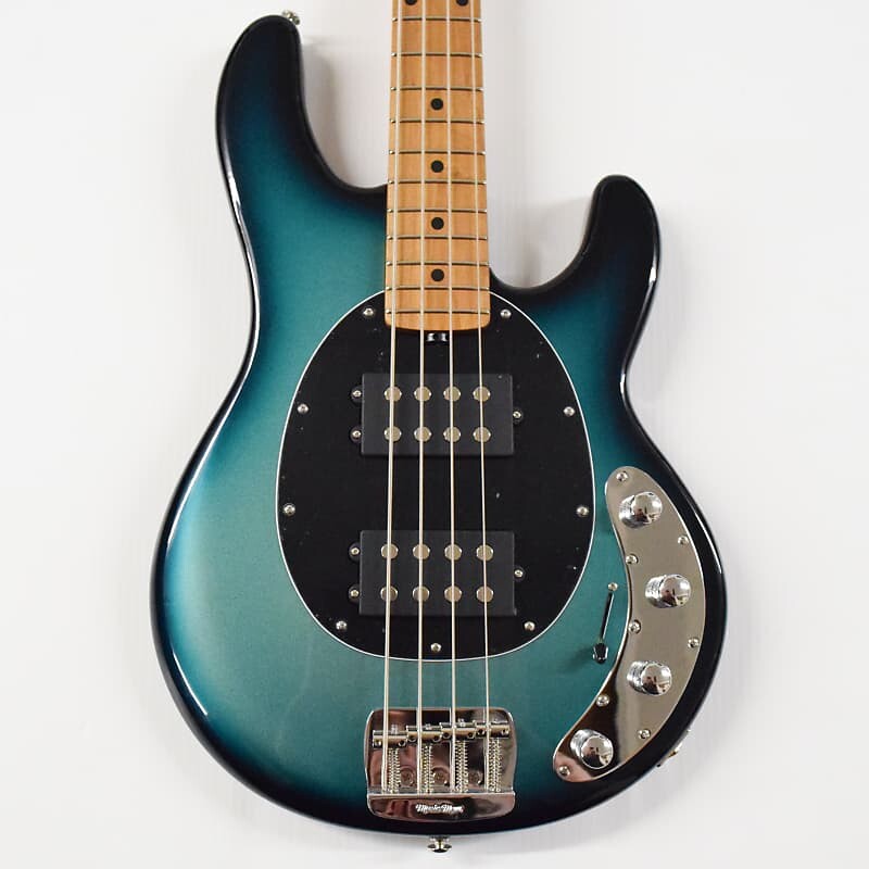 

Басс гитара Ernie Ball Music Man StingRay Special HH Bass Guitar - Frost Green Pearl with Maple Fingerboard