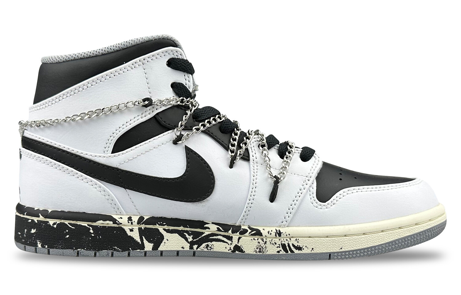 

Jordan Air Jordan 1 винтажные баскетбольные кроссовки мужские, Milky White