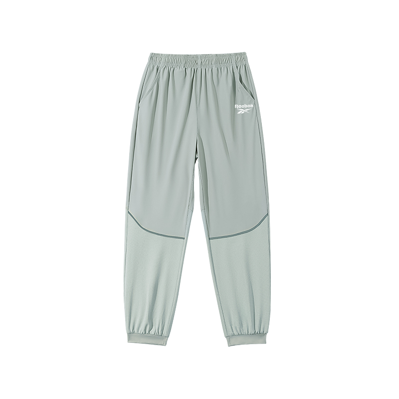 

Брюки для детей 3-7 лет на осень, лето, весну, зиму Reebok, серый/белый