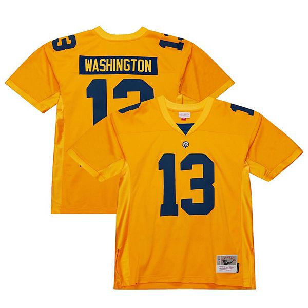

Мужская модная футболка kenny washington los angeles rams gold Mitchell & Ness