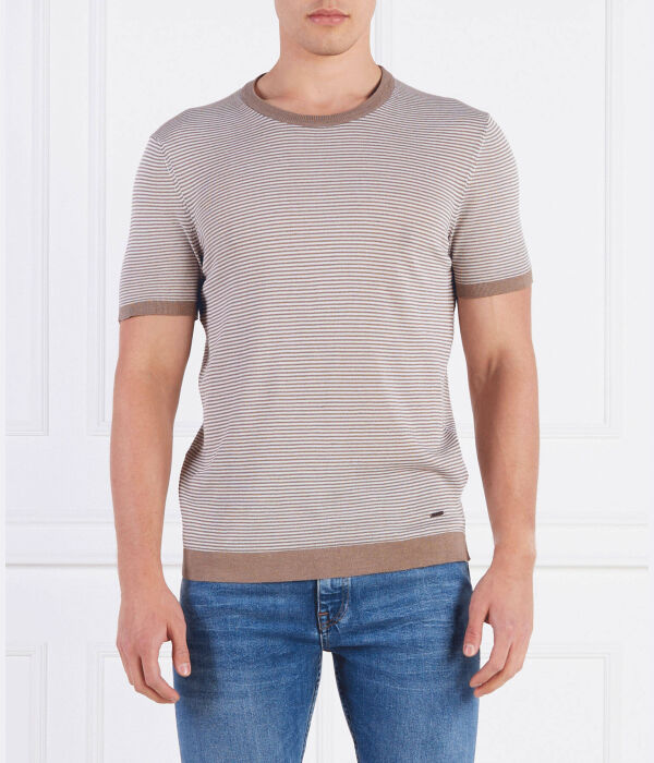 

Футболка бордового цвета Regular fit Joop!, желтый