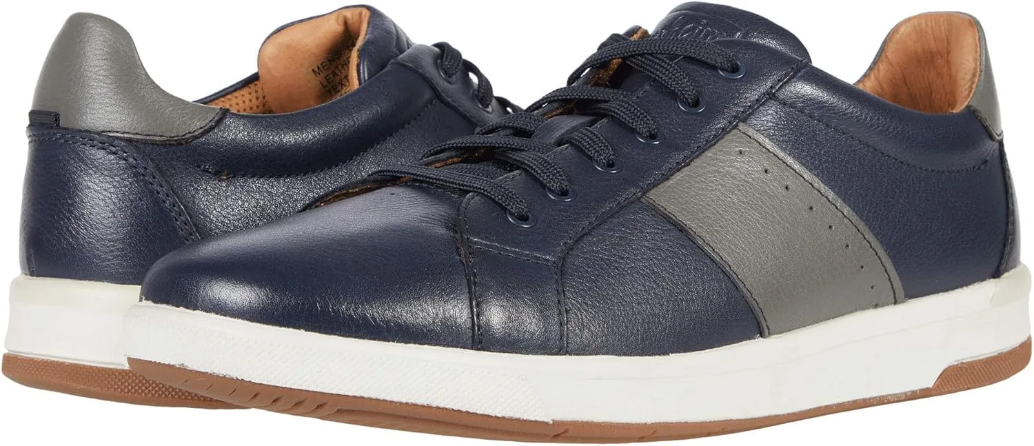 Мужские кроссовки Florsheim с перекрестным шнурком на мыске, темно-синий/серый