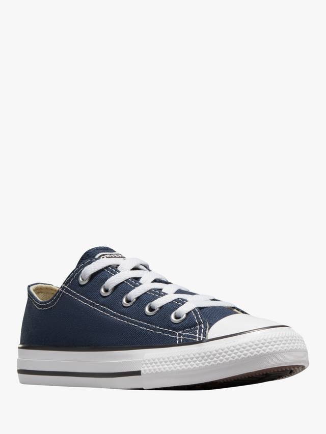 Детские кроссовки Chuck Taylor All Star Lace Up Low-Top Converse, Navy — фото 2
