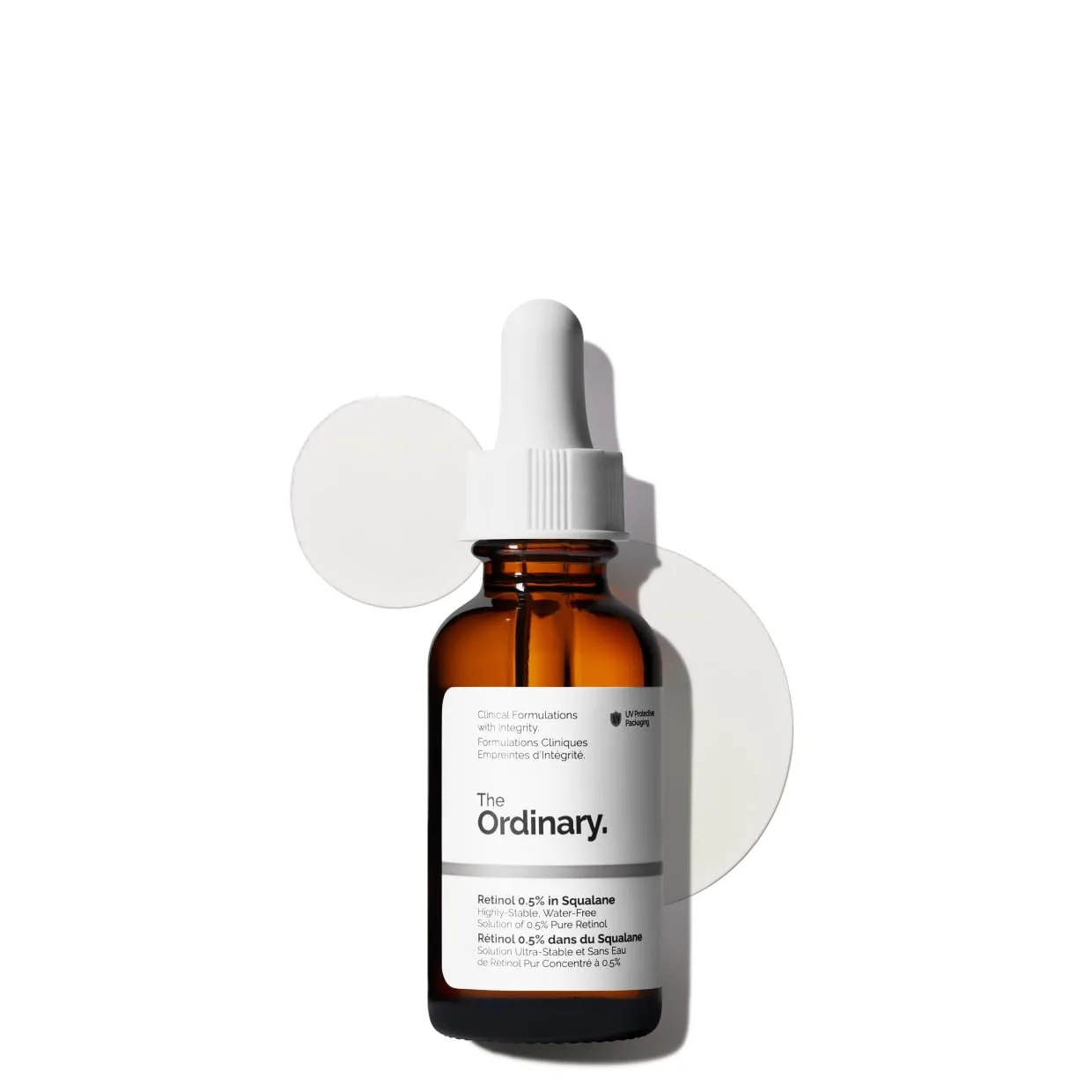 Сыворотка The Ordinary — Для лица Retinol . % в сквалане, промежуточный уровень ретинола, омолаживающая и