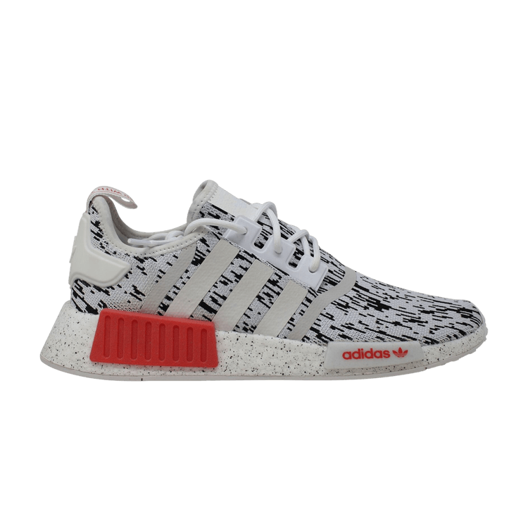 

Кроссовки adidas NMD_R1 'Pixelated - White Bright Red', белый