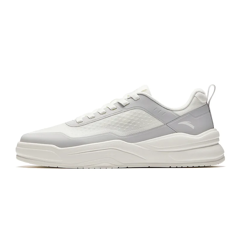 ANTA Кроссовки для скейтбординга мужские Cumulus Gray/Ivory White