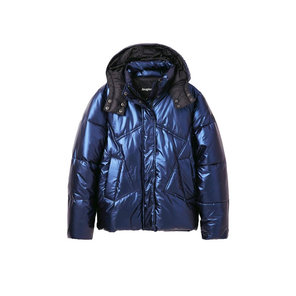 

Синяя полиамидная куртка Desigual